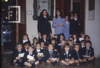 Museo Municipal. Jardín de Infantes Escuela de la Paz. Clase práctica de una maestra aspirante