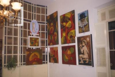 Museo Municipal. Galería Artística //Carlos Bustos//. Cuadros de Cazzulo y González