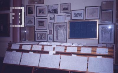 Museo Municipal. Sala Municipalidad, placas y planos