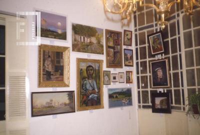 Museo Municipal. Galería Artística //Carlos Bustos//. Cuadros de Balado, Verandi y Cazzulo