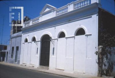 Frente Sector Tradicional, calle Guruciaga