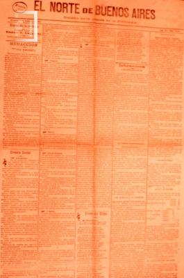 Diario //El Norte de Buenos Aires// (1873-1924), 2 de febrero de 1913