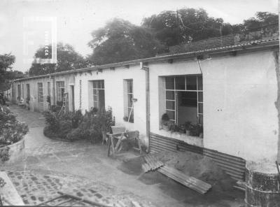 Hogar Vicentino, exterior de los nuevos pabellones