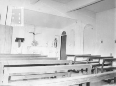 Hogar Vicentino, interior capilla