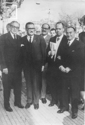 Roque V. Lozzi, Eulogio Valle, José A. Ocáriz, José E. de la Torre, Federico Bisogni