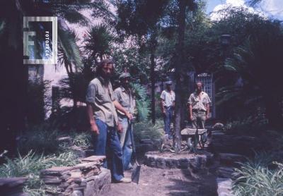 Museo Municipal. Jardín en restauración