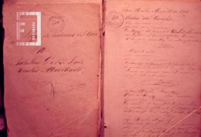 Diario de Órdenes, Batallón San Nicolás, 1865-68