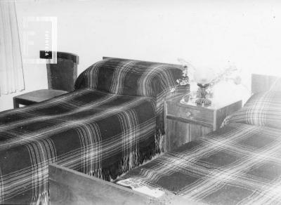 Hogar del Carmen, interior dormitorio