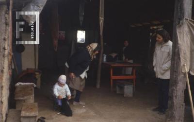 Interior casa isleña