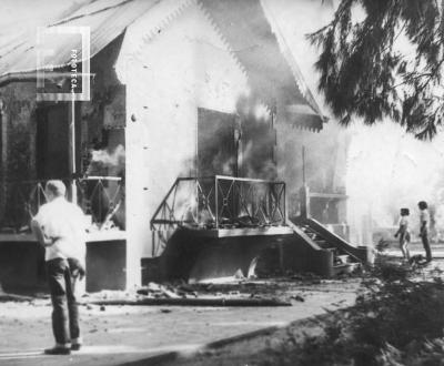 Escuela Hogar Granja, incendio