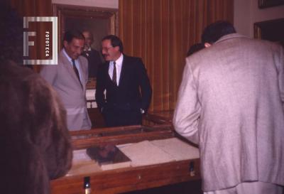 Centenario Concejo Deliberante y Dto. Ejecutivo. Muestra en Museo. Intend. Díaz Bancalari y Di Rocco