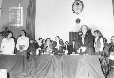 Club de Leones. 1er. Encuentro Nicoleño de Mujeres