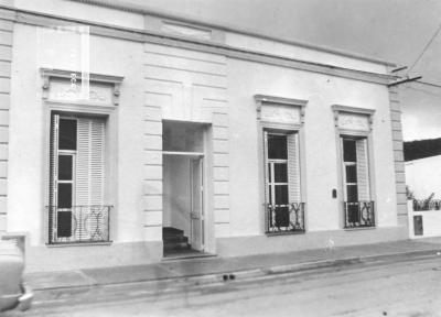 Casa del Niño, frente en refacción