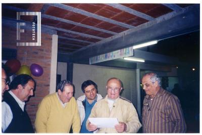 Grupo con Rodolfo Fernández Viña