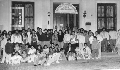 Escuela de Danza del Centro Tradicionalista José Hernández, frente al edificio