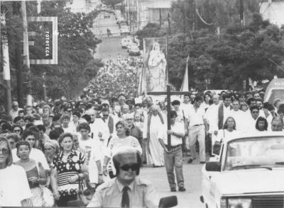 Virgen del Rosario. Procesión