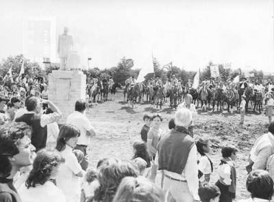 Inauguración Monumento a José Hernández