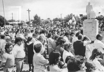 Inauguración Monumento a José Hernández