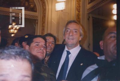 Visita del Presidente Kirchner