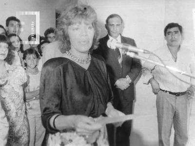 Acto en Casa del Niño. 