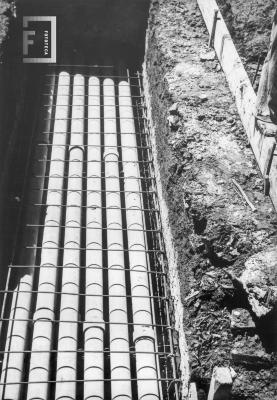 Conductos de la planta de coquería