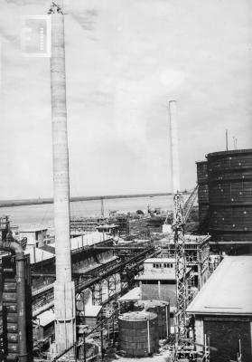 Vista de la planta de subproducto de coquería
