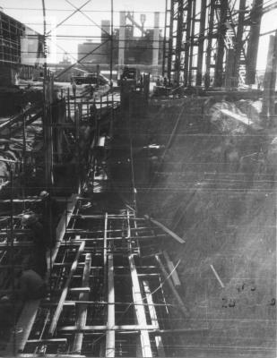 Somisa. Planta en construcción