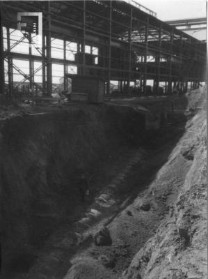 Somisa. Planta en construcción