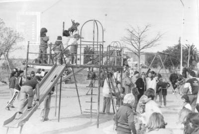 Niños jugando en Parque San Martín