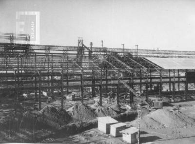 Somisa. Planta en construcción