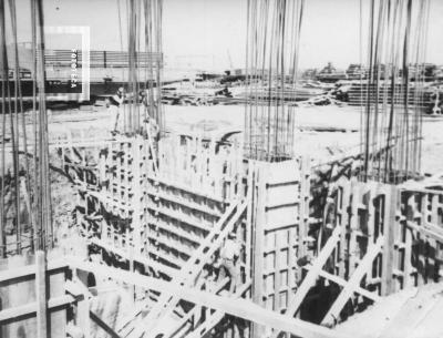 Somisa. Planta en construcción