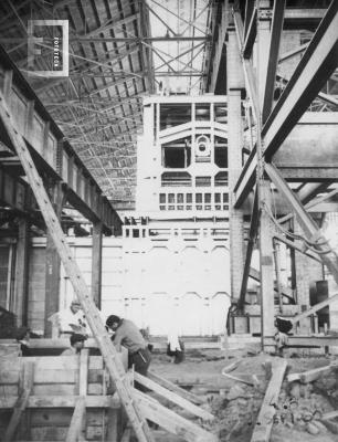 Somisa. Planta en construcción