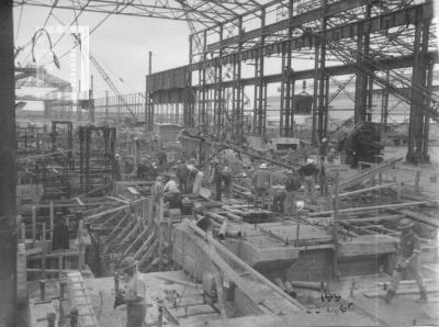 Somisa. Planta en construcción
