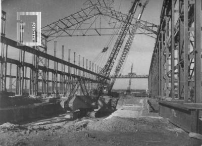 Somisa. Planta en construcción