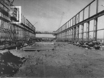 Somisa. Planta en construcción