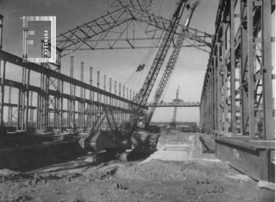 Somisa. Planta en construcción