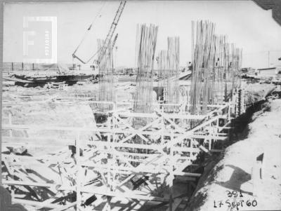 Somisa. Planta en construcción