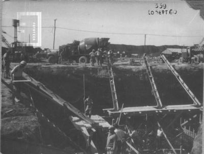 Somisa. Planta en construcción