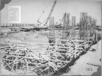 Somisa. Planta en construcción