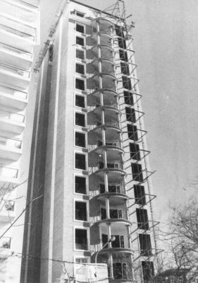 Edificio Incomar Plaza en construcción