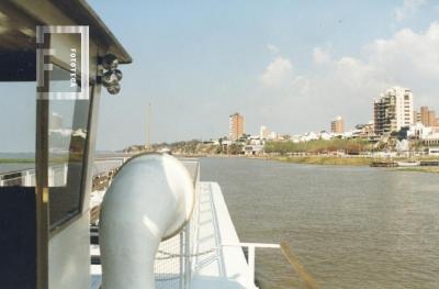 Vista de San Nicolás desde el río