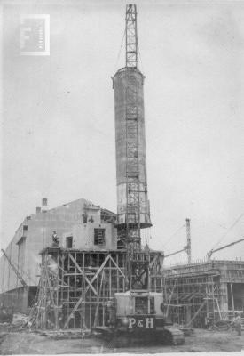 Somisa. Planta en construcción