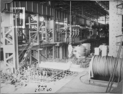 Somisa. Planta en construcción