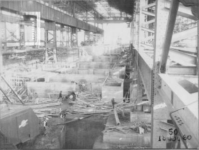 Somisa. Planta en construcción