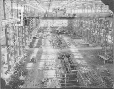 Somisa. Planta en construcción