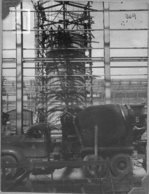 Somisa. Planta en construcción