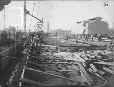 Somisa. Planta en construcción