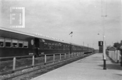 Estación Ferrocarril Mitre y tren