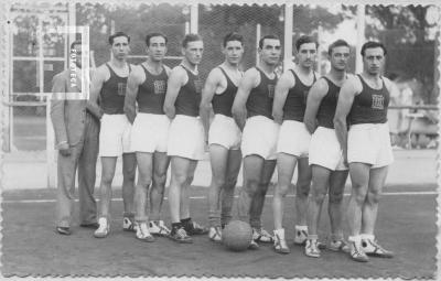 Equipo de básquetbal del C.A.B 