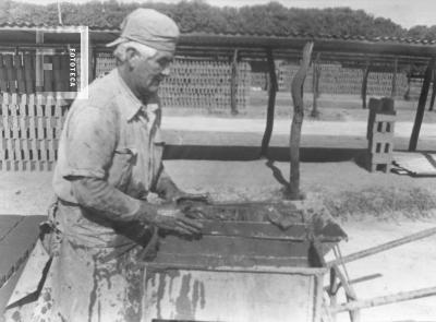 Fabricación de ladrillo artesanal